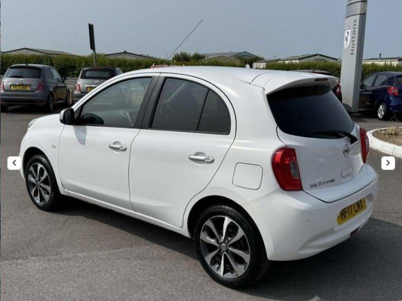 Nissan Micra N-tec - 2017 17 HF17LNX White #4