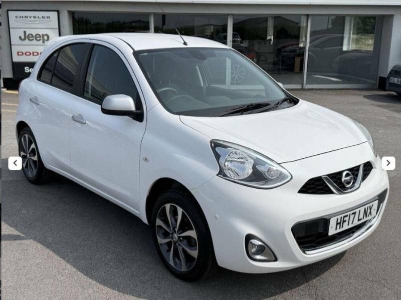 Nissan Micra N-tec - 2017 17 HF17LNX White