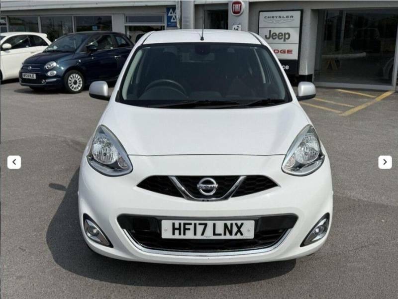 Nissan Micra N-tec - 2017 17 HF17LNX White #2