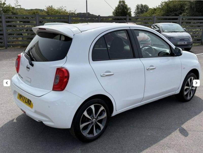 Nissan Micra N-tec - 2017 17 HF17LNX White #5