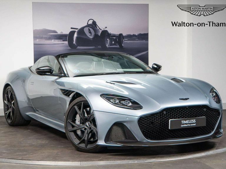 Aston Martin DBS 5.2 V12 Biturbo Superleggera Volante Euro 6 Silver