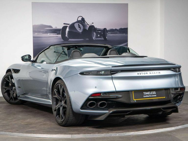 Aston Martin DBS 5.2 V12 Biturbo Superleggera Volante Euro 6 Silver #2