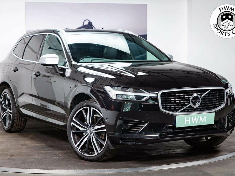 Volvo XC60 2.0H T8 Twin Engine 10.4Kwh R-design Pro Suv P Black