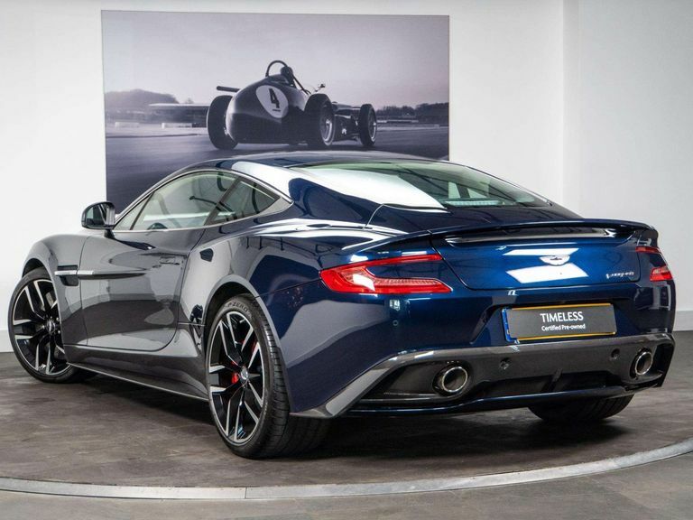 Aston Martin Vanquish V12 Vanquish 8 Speed Blue #2