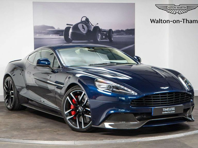 Aston Martin Vanquish V12 Vanquish 8 Speed Blue