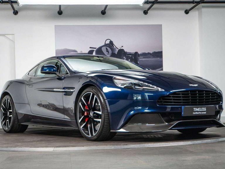 Aston Martin Vanquish Black #24