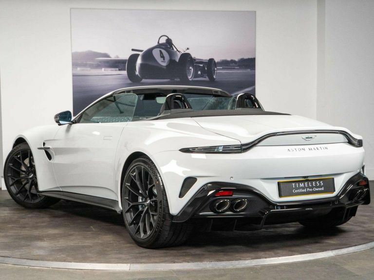 Aston Martin Vantage 4.0 V8 Roadster White #2