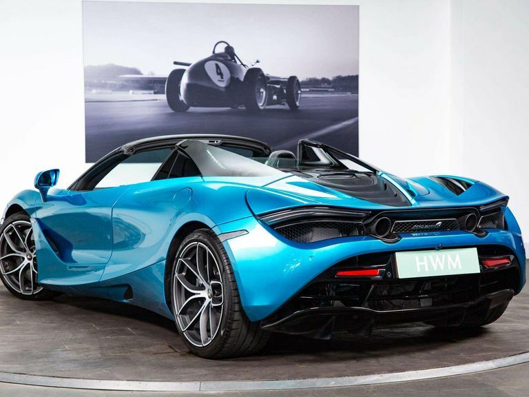 McLaren 720S 4.0T V8 Spider Ssg Euro 6 Ss 720 Ps Blue #2