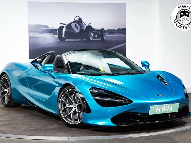 McLaren 720S 4.0T V8 Spider Ssg Euro 6 Ss 720 Ps Blue