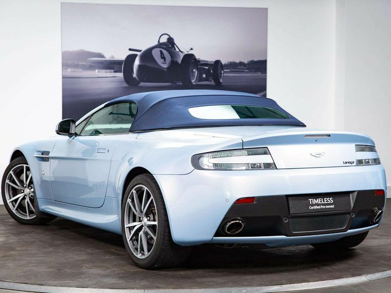 Aston Martin Vantage V8 Blue #2