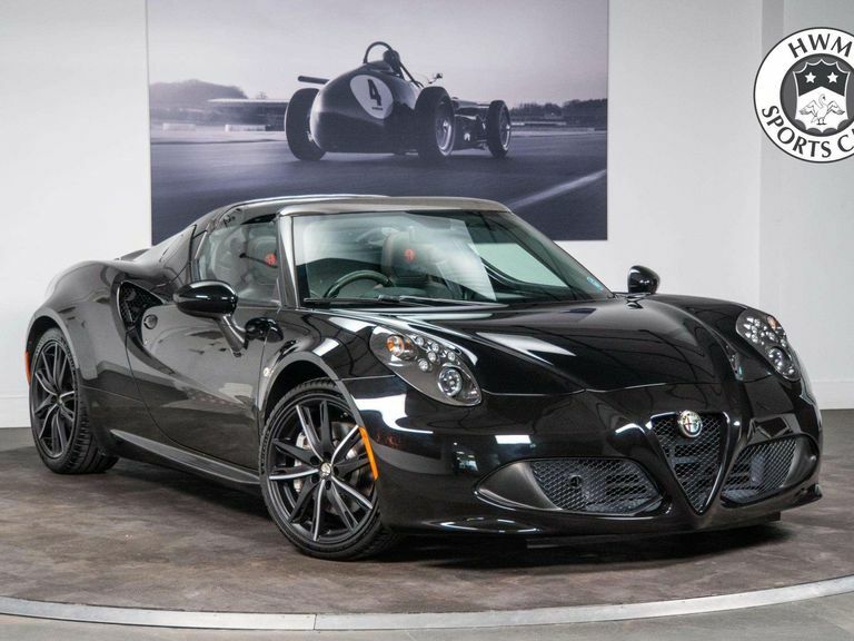 Alfa Romeo 4C 1750 Tbi Spider Tct Euro 6 240 Bhp Black