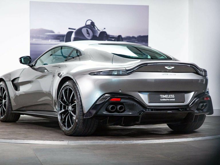 Aston Martin Vantage V8 Roadster Euro 6 Silver #29
