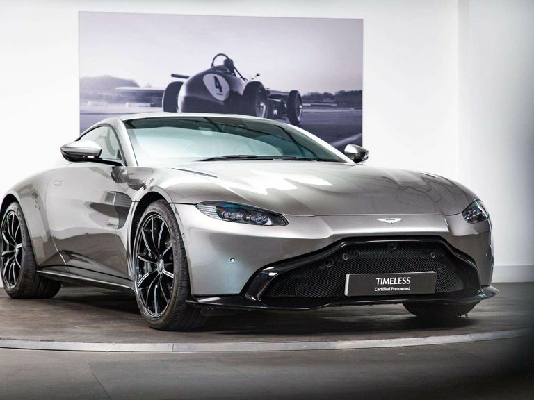 Aston Martin Vantage V8 Roadster Euro 6 Silver #21