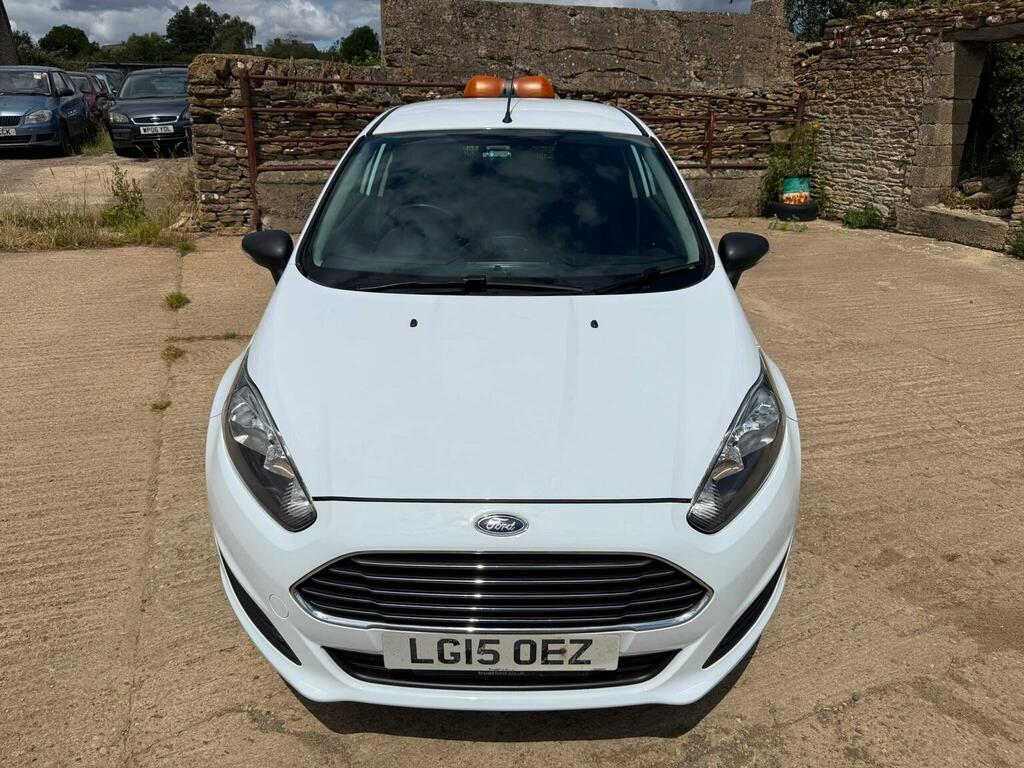Ford Fiesta Car Derived Van 1.5 Tdci Econetic Panel Van 2 White #2