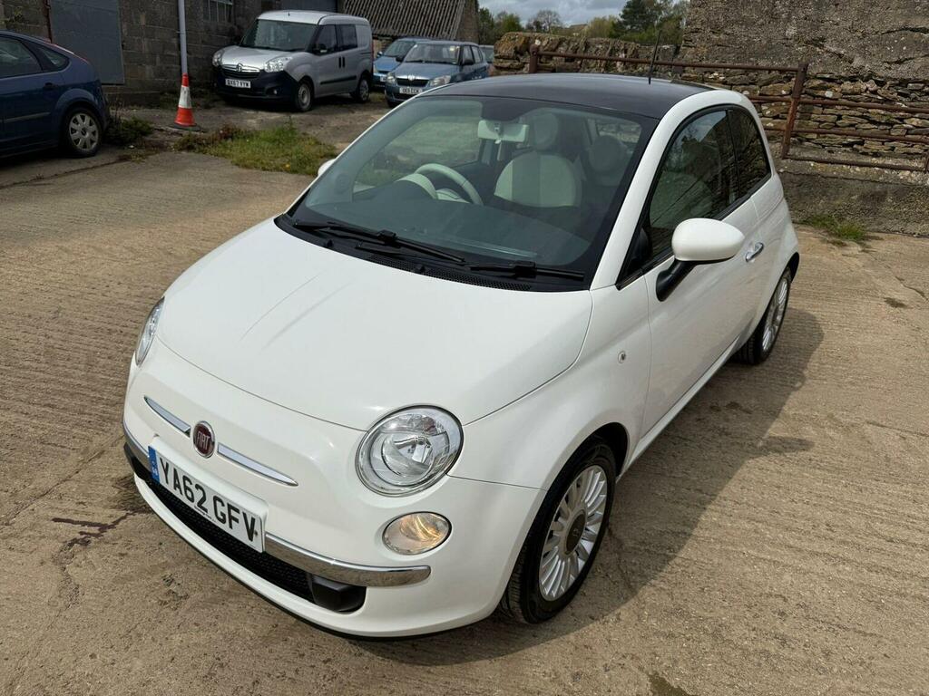 Fiat 500 1.2 Lounge Euro 4 White #3