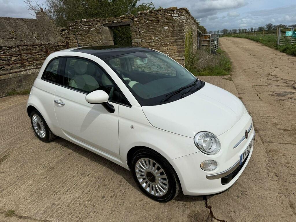 Fiat 500 1.2 Lounge Euro 4 White #5