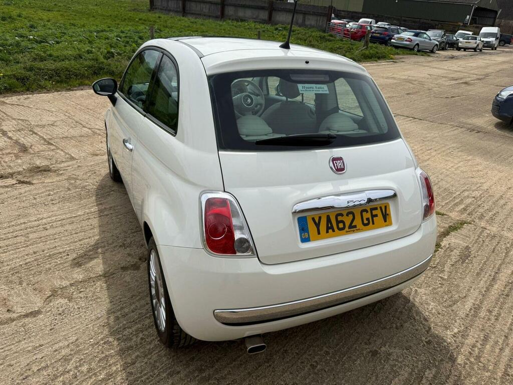 Fiat 500 1.2 Lounge Euro 4 White #4