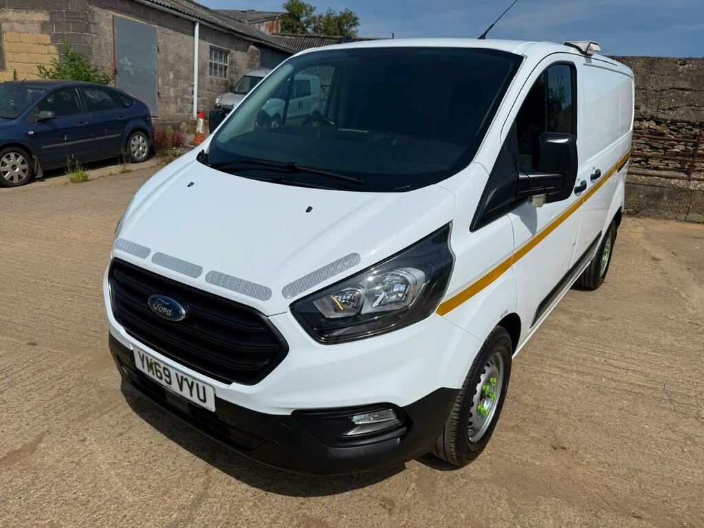 Ford Transit Custom 2.0 320 Ecoblue Leader L1 H1 Euro 6 Ss White #3
