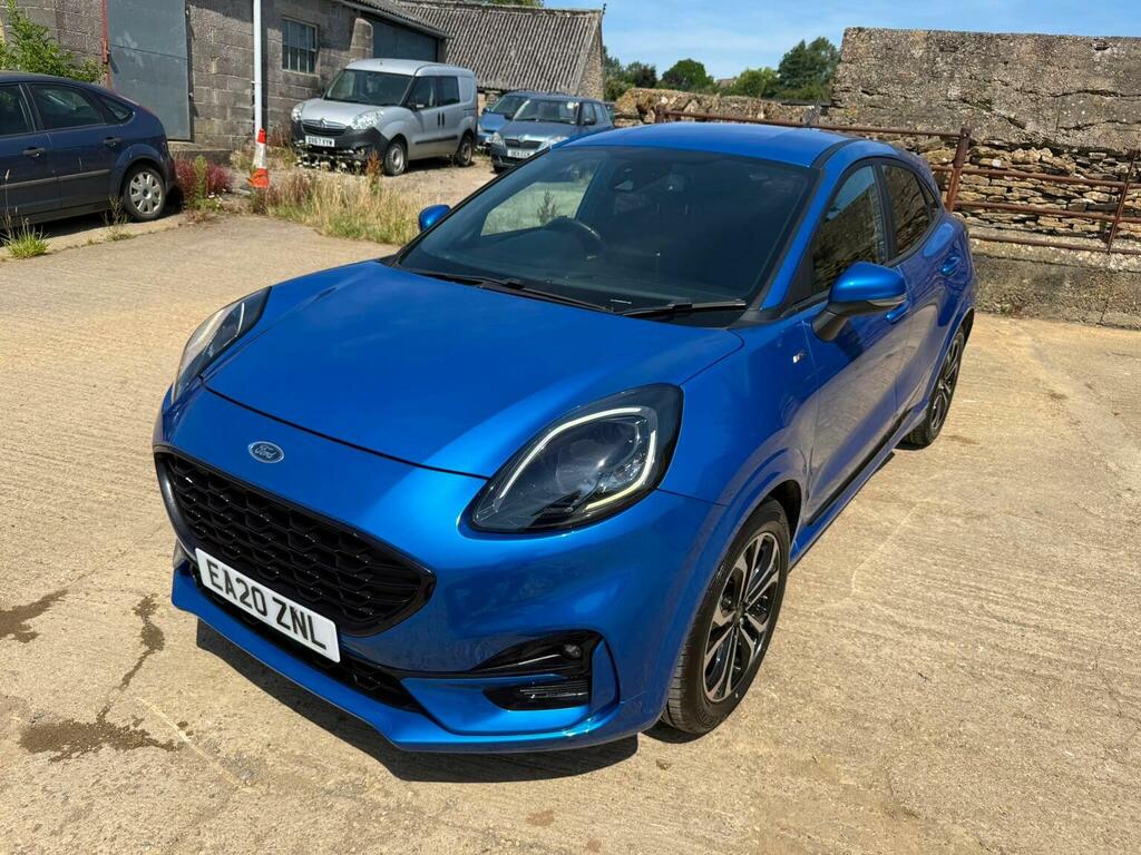 Ford Puma 1.0T Ecoboost Mhev St-line Euro 6 Ss Blue #3