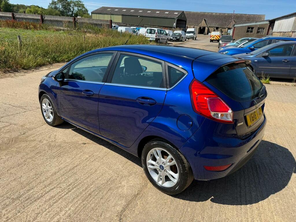 Ford Fiesta 1.0T Ecoboost Zetec Euro 6 Ss Blue #4