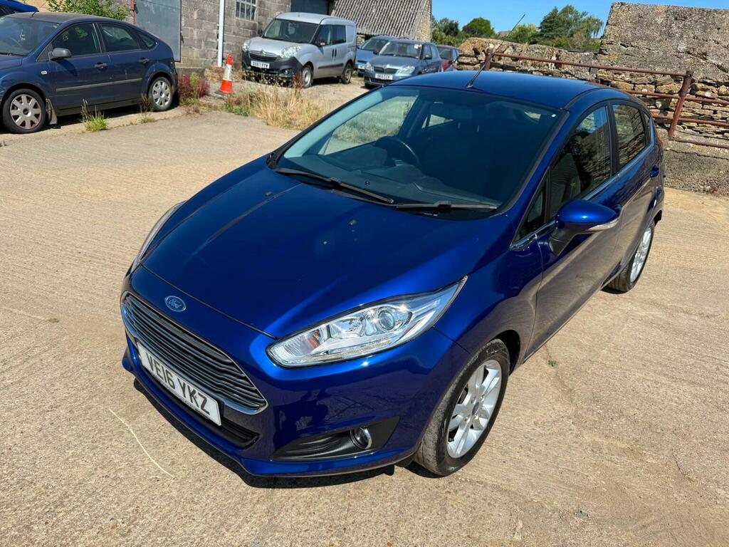 Ford Fiesta 1.0T Ecoboost Zetec Euro 6 Ss Blue #3