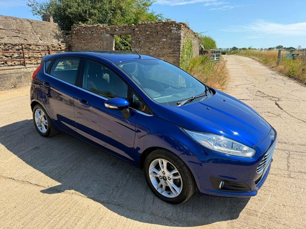 Ford Fiesta 1.0T Ecoboost Zetec Euro 6 Ss Blue #5
