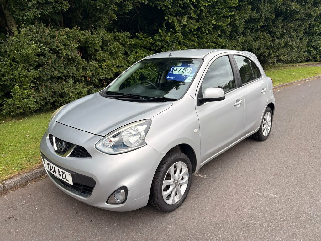 Nissan Micra 1.2 Acenta Hatchback Euro 5 80 Silver