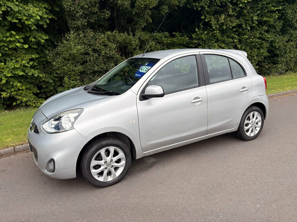 Nissan Micra 1.2 Acenta Hatchback Euro 5 80 Silver #2