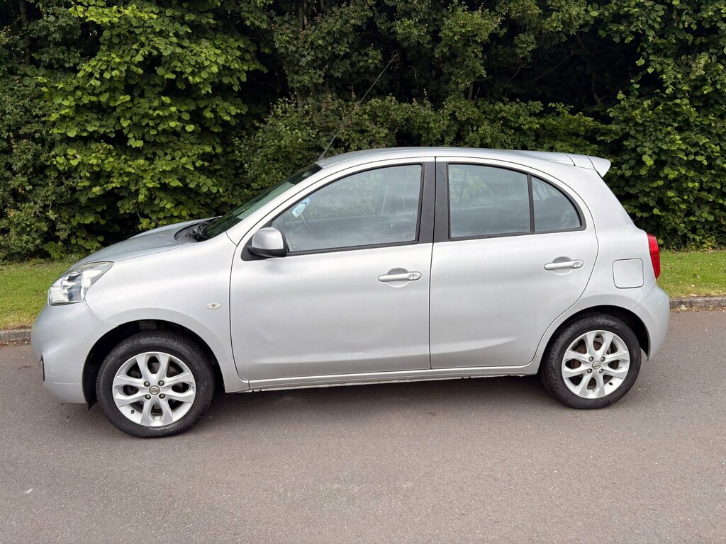 Nissan Micra 1.2 Acenta Hatchback Euro 5 80 Silver #3