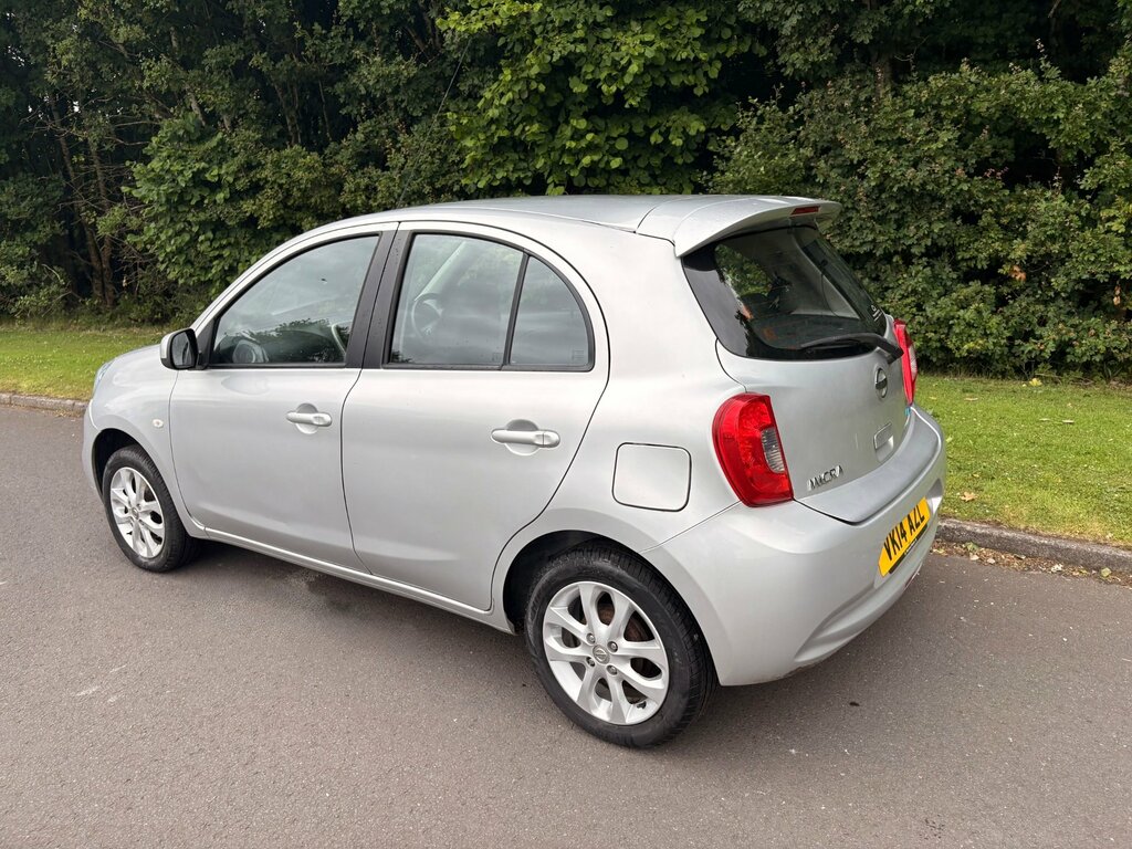 Nissan Micra 1.2 Acenta Hatchback Euro 5 80 Silver #4