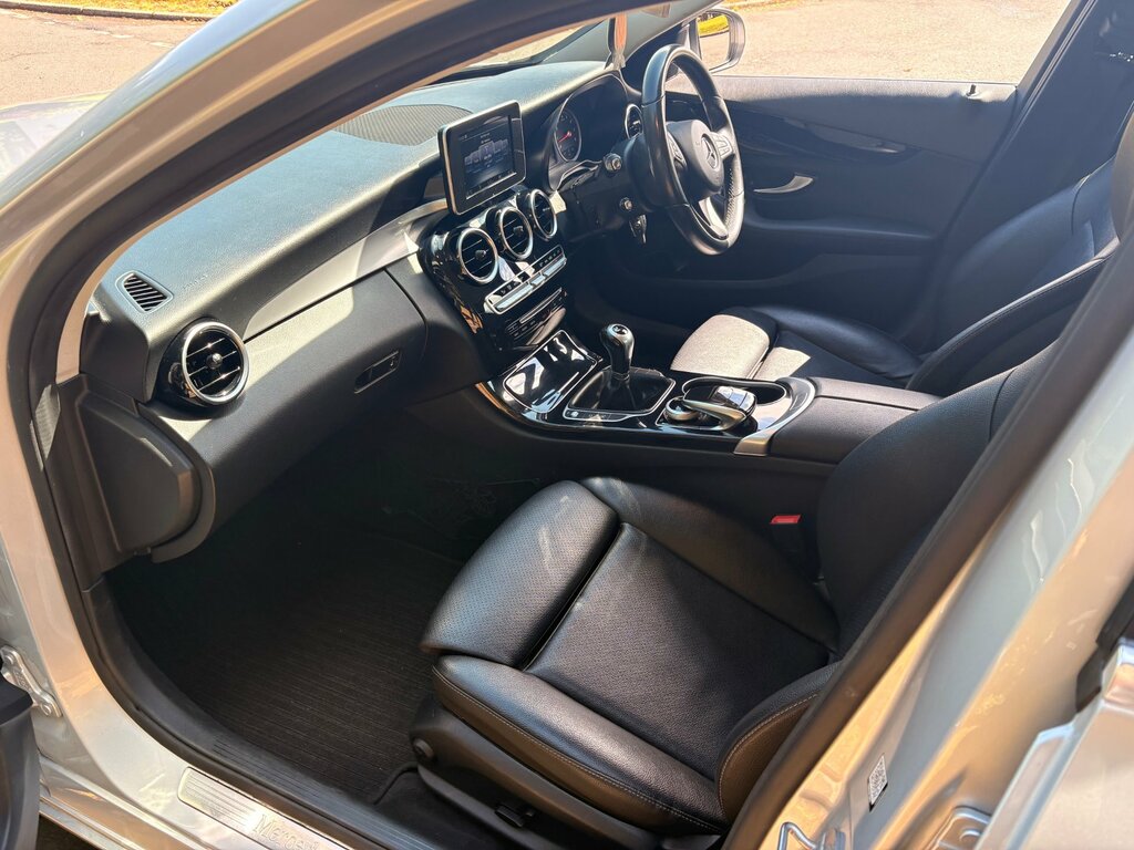 Mercedes-Benz C Class C220d Amg Line Blue #12