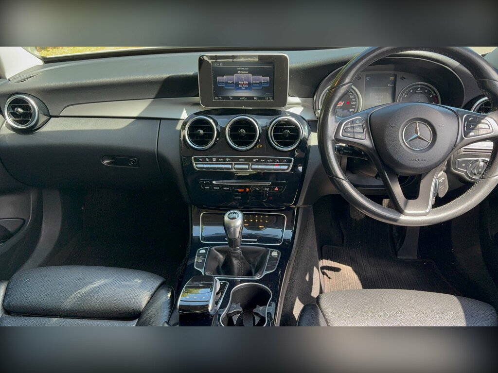 Mercedes-Benz C Class C220d Amg Line Blue #15