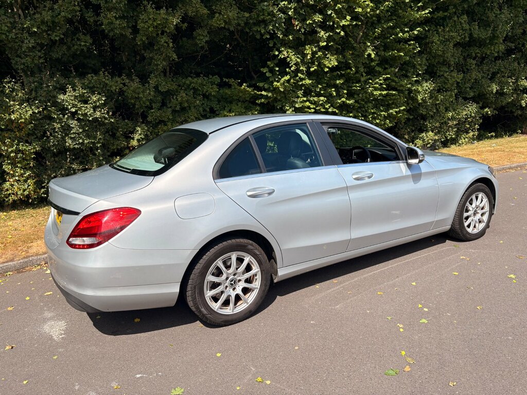 Mercedes-Benz C Class 2.0 C200 Se Saloon Euro 6 Ss Silver #4
