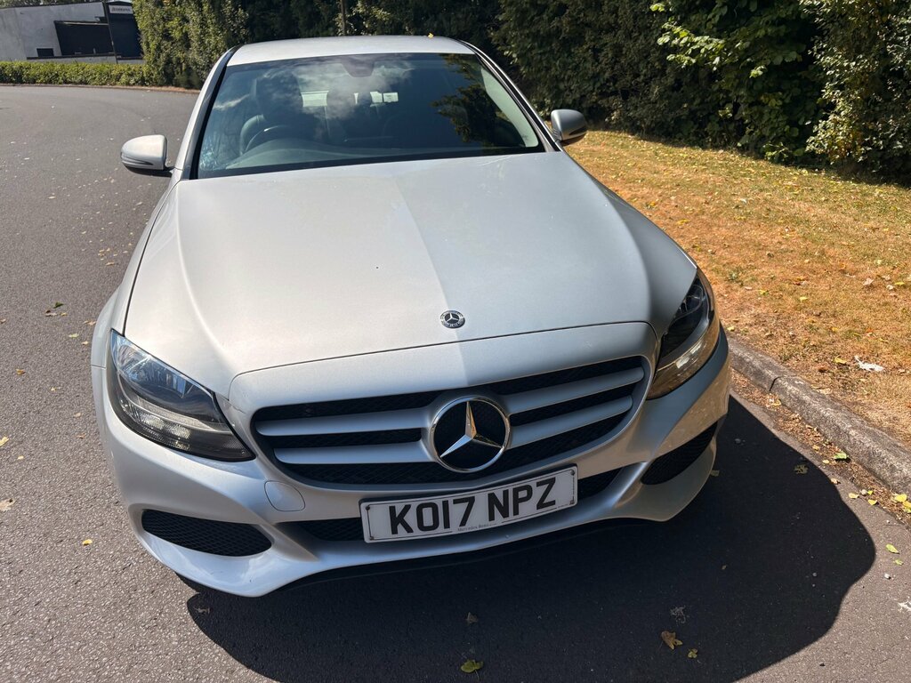 Mercedes-Benz C Class C220d Amg Line Blue #9