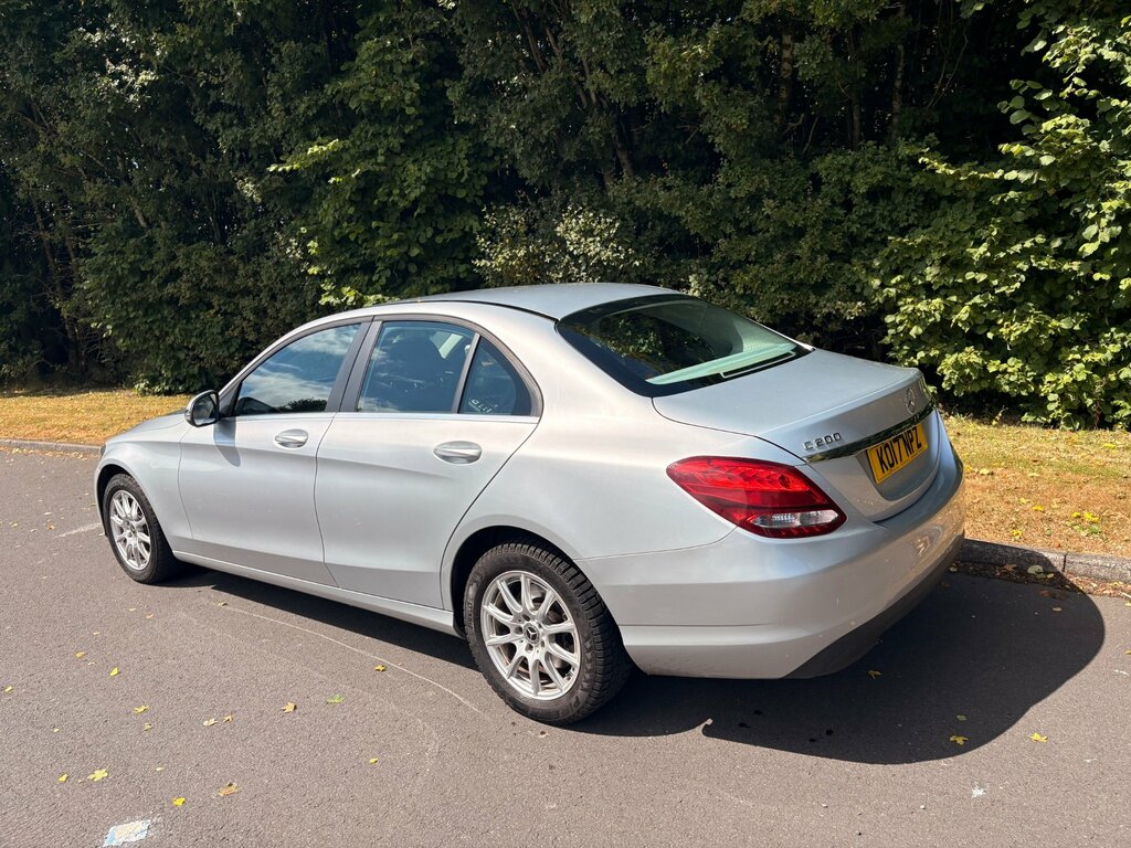 Mercedes-Benz C Class C220d Amg Line Blue #8