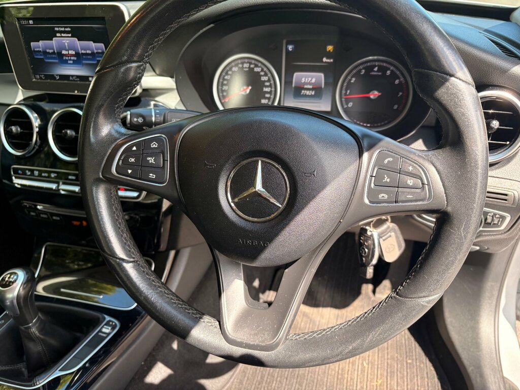 Mercedes-Benz C Class C220d Amg Line Blue #16