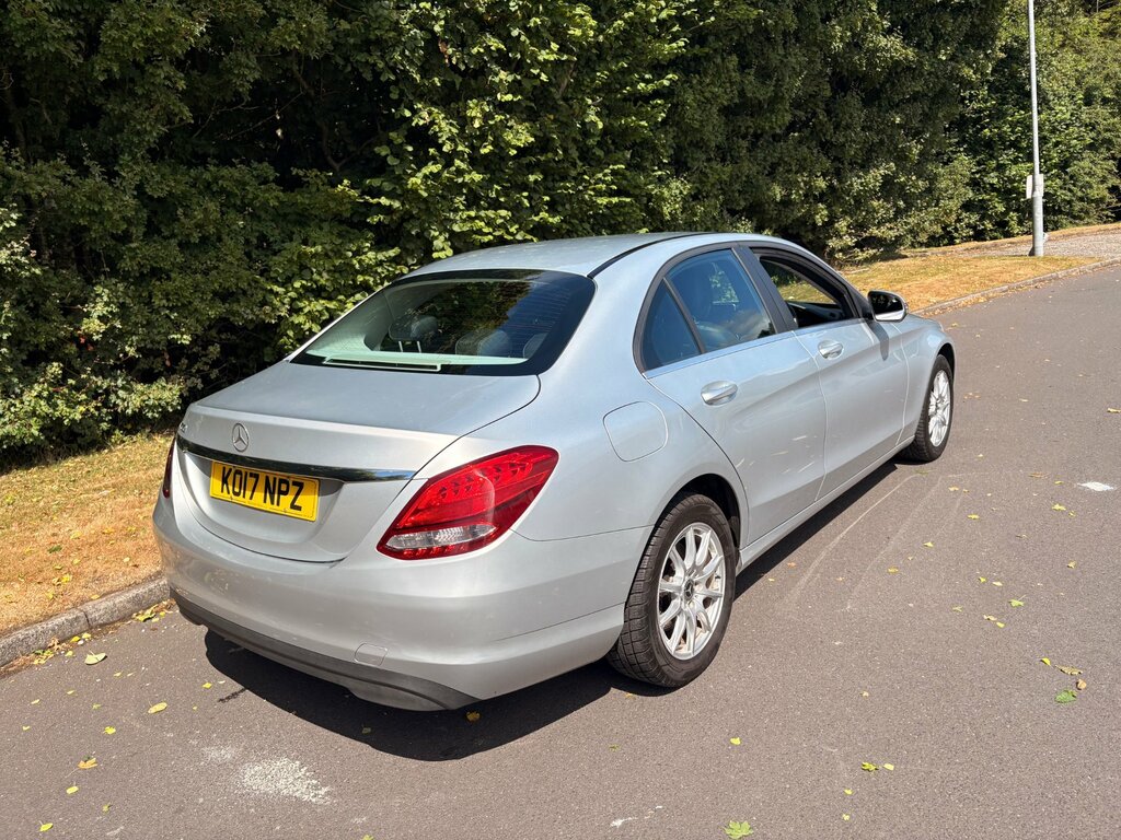 Mercedes-Benz C Class 2.0 C200 Se Saloon Euro 6 Ss Silver #5