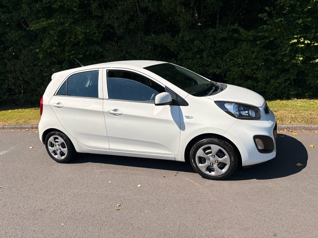 Kia Picanto 1.0 1 Hatchback Euro 5 68 Bhp White #2