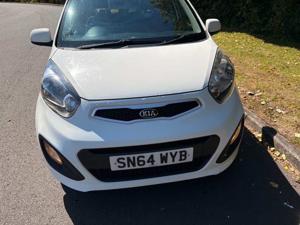 Kia Picanto 1.0 1 Hatchback Euro 5 68 Bhp White #5