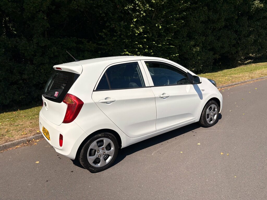 Kia Picanto 1.0 1 Hatchback Euro 5 68 Bhp White #3