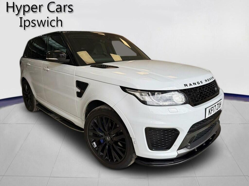Land Rover Range Rover Sport Suv 5.0 V8 Svr 4Wd Euro 6 Ss 201717 KF17ZXH White