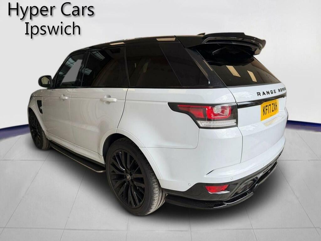 Land Rover Range Rover Sport Suv 5.0 V8 Svr 4Wd Euro 6 Ss 201717 KF17ZXH White #5