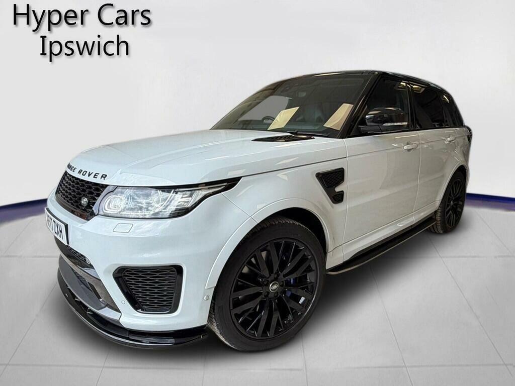 Land Rover Range Rover Sport Suv 5.0 V8 Svr 4Wd Euro 6 Ss 201717 KF17ZXH White #3