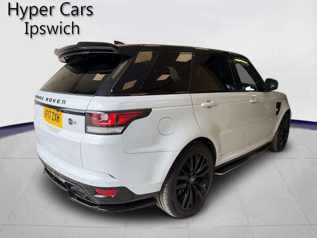 Land Rover Range Rover Sport Suv 5.0 V8 Svr 4Wd Euro 6 Ss 201717 KF17ZXH White #4