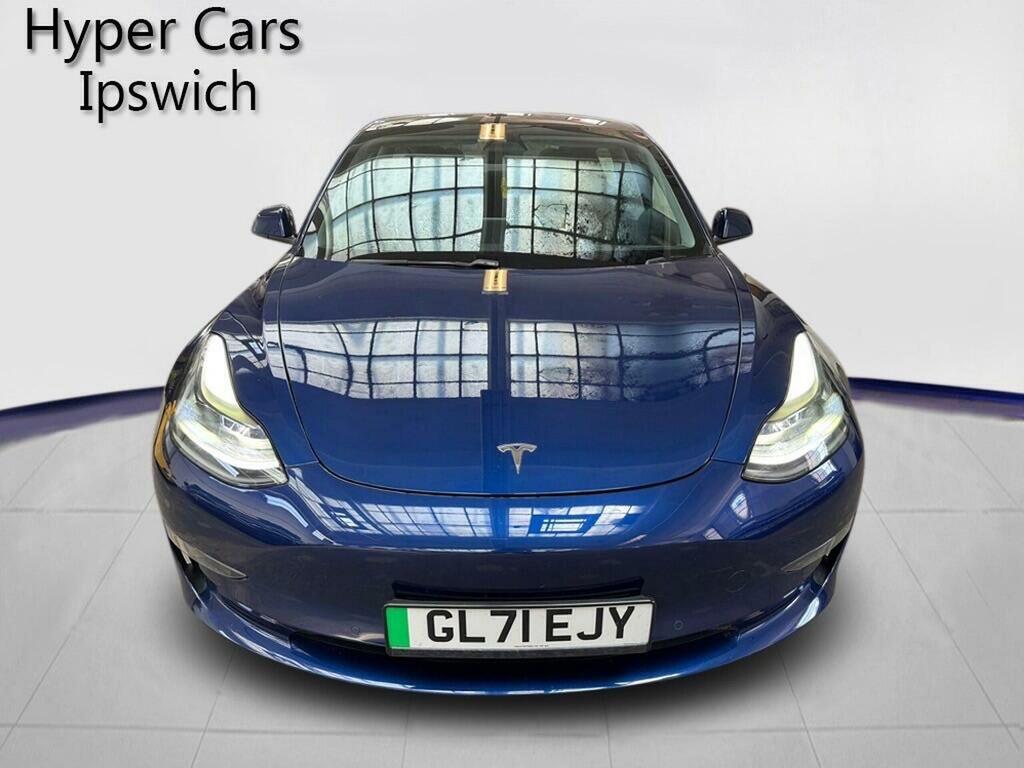 Tesla Model 3 Saloon Dual Motor Performance 4Wde Per GL71EJY Blue #2