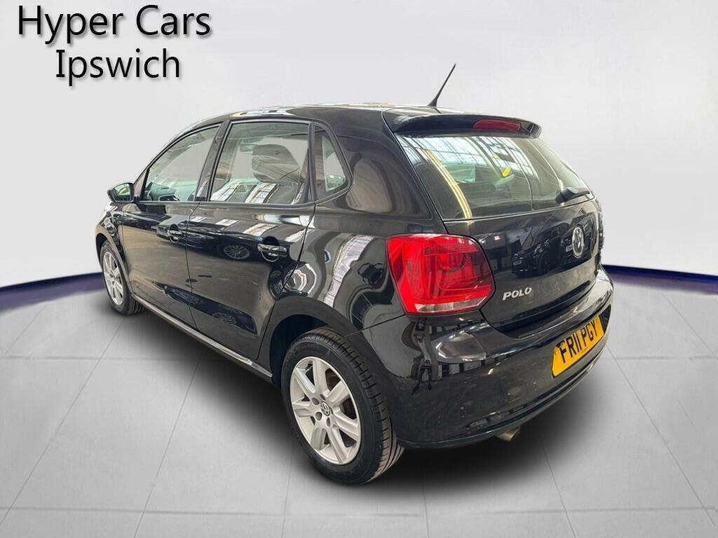 Volkswagen Polo Hatchback 1.4 Match Dsg Euro 5 201161 Black #5