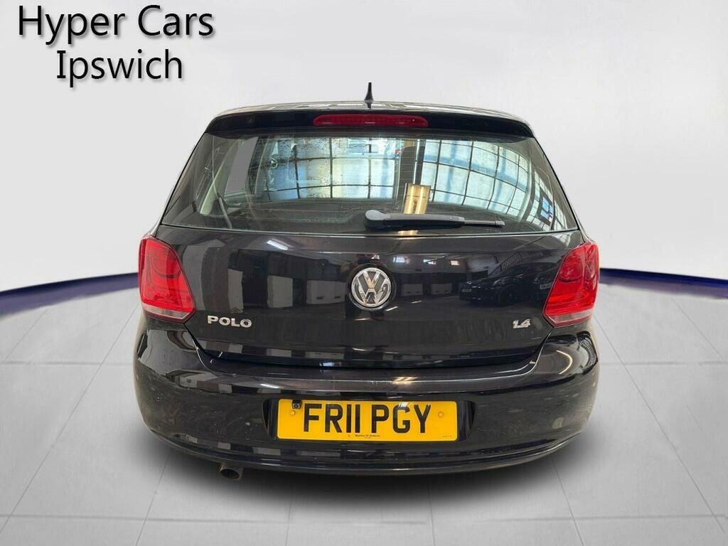 Volkswagen Polo Hatchback 1.4 Match Dsg Euro 5 201161 Black #7