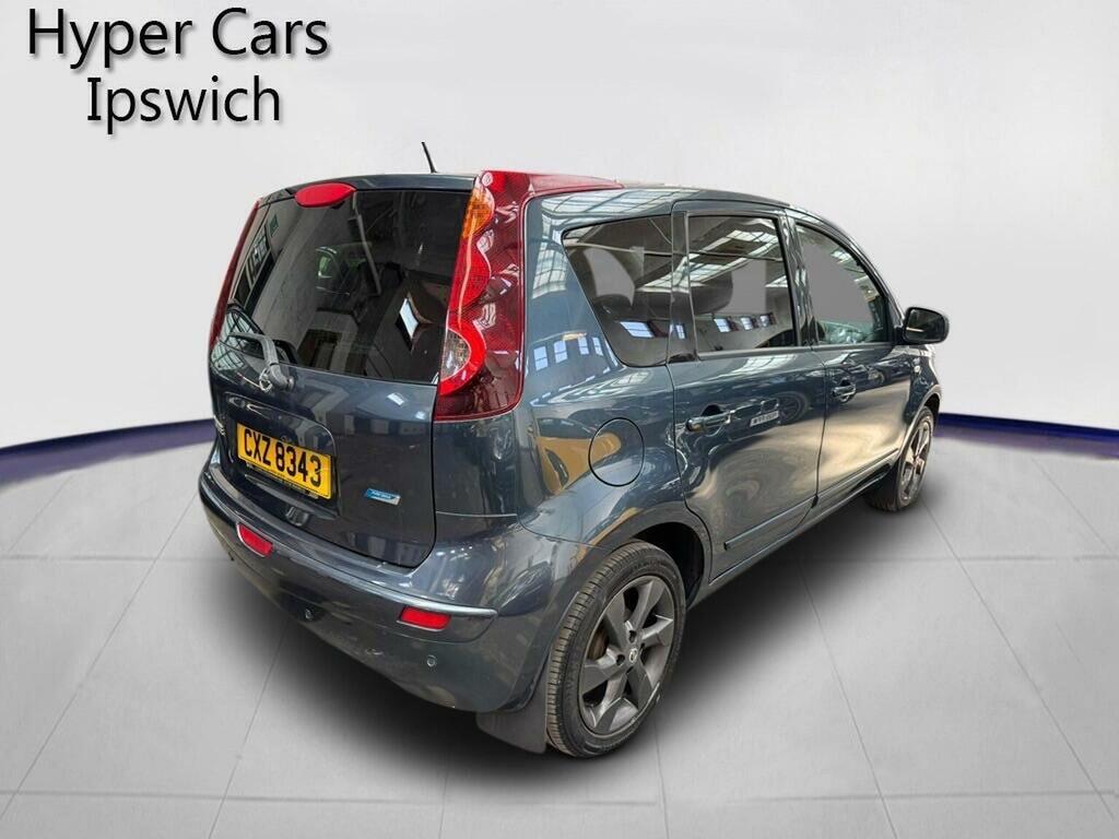Nissan Note 1.6 16V N-tec Euro 5 Blue #4