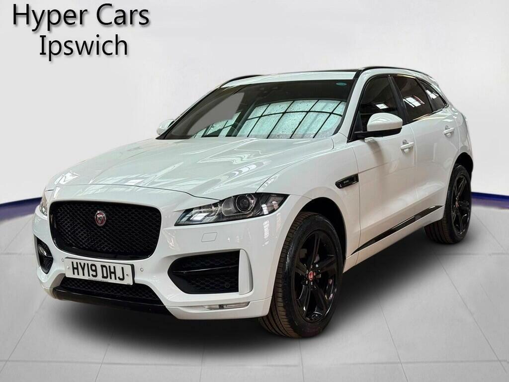 Jaguar F-Pace Suv 2.0 D180 R-sport Awd Euro 6 Ss 20 White #3