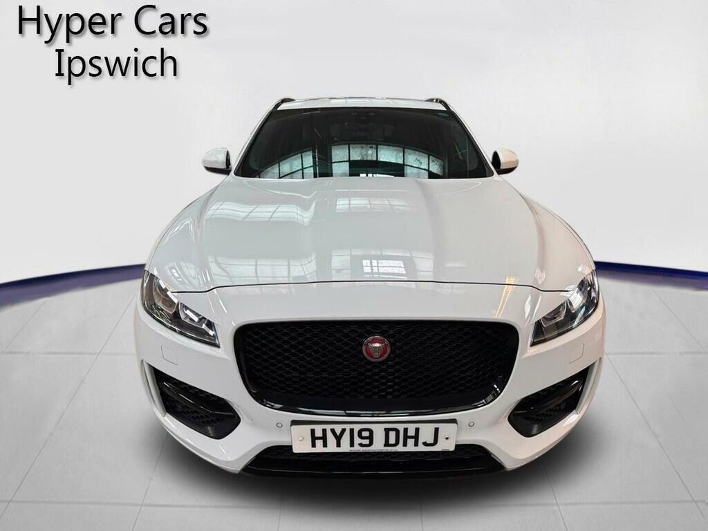 Jaguar F-Pace Suv 2.0 D180 R-sport Awd Euro 6 Ss 20 White #2